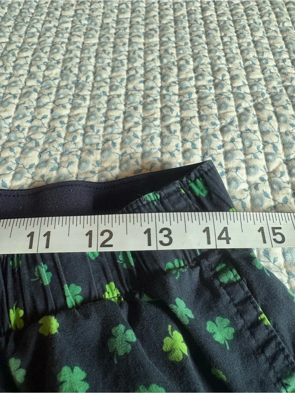 J Crew Shamrock Cotton Boxer Sleep Shorts